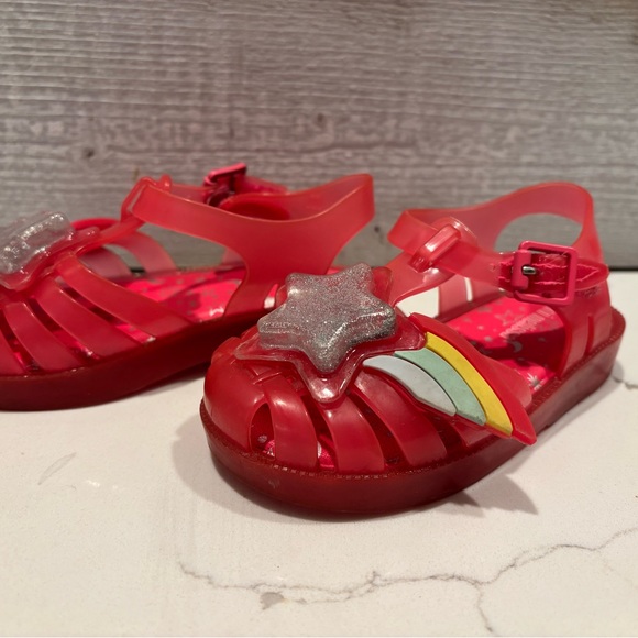 32442 MINI MELISSA POSSESSION II 06376 PINK HAPPY SANDAL FOR TODDLER Size 8 - Picture 4 of 6